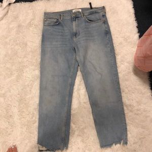 Zara mom jeans